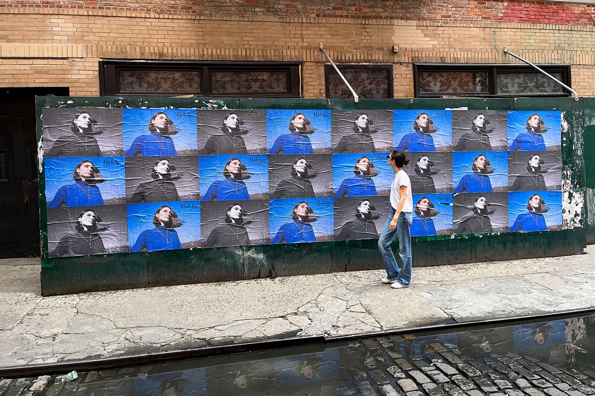 Wheatpasting Los Angeles - 32 sheet large format street poster takeover